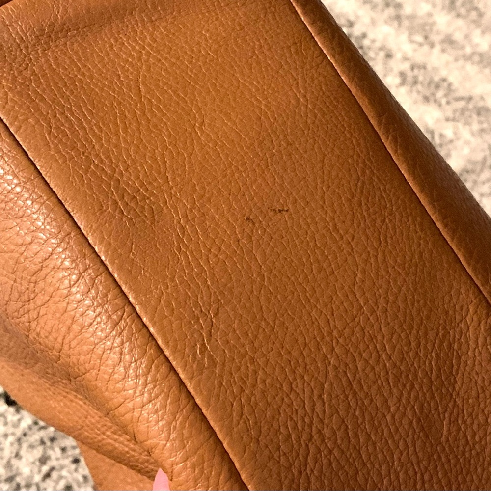 SOLD - COACH camel / tan colored satchel - Picture 12 of 12